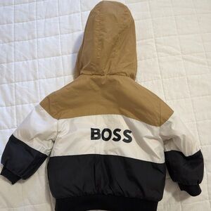 Boss Tri-Color Hooded Jacket